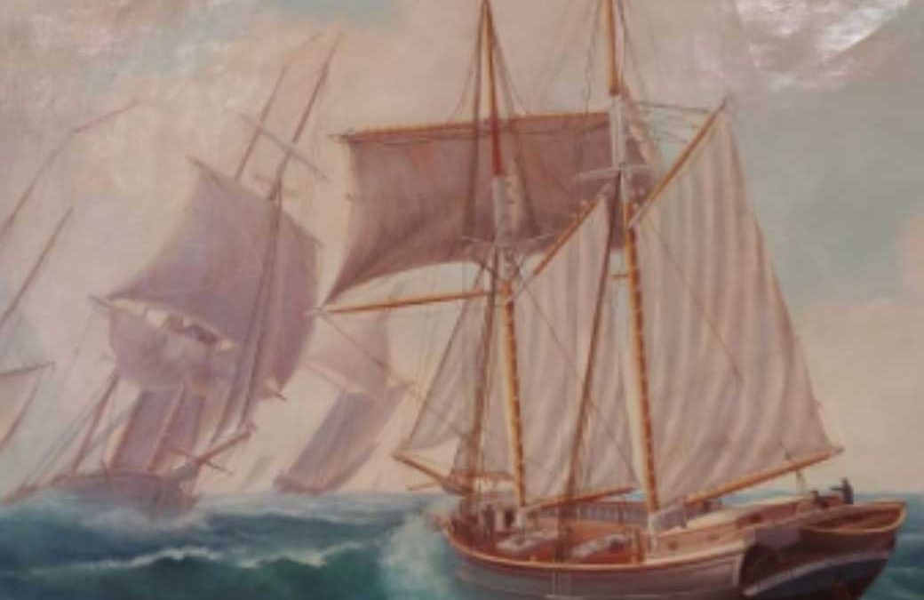 Nicholas Henderson and His Old-Timey Paintings
